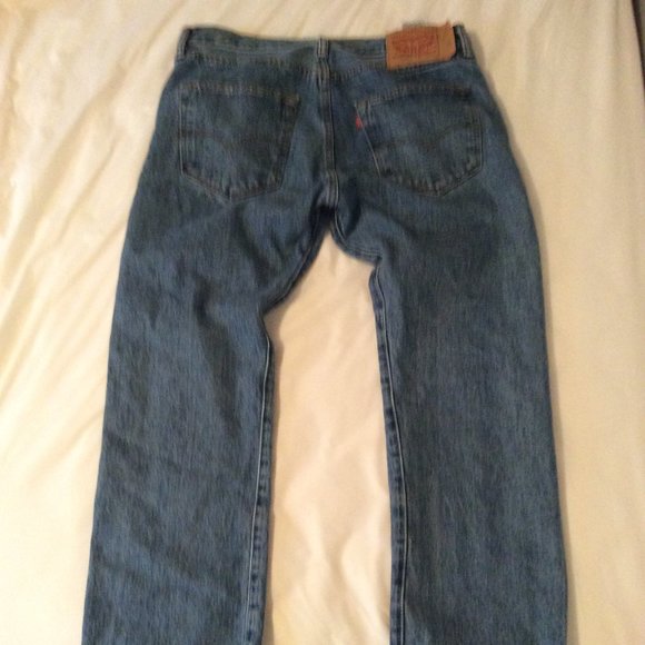 Levis 501 32/32 blue jeans - Picture 3 of 14